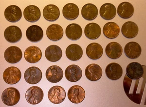 Old 1960-1989 pennies for sale - Picture 1 of 1