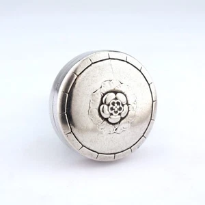 Georg Jensen Antique Solid Sterling Silver Pill Box or Case. 79 C. 28g. - Picture 1 of 8
