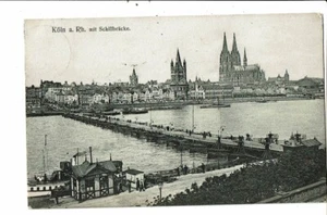 CPA-Carte Postale-Germany- Köln mit Schiffbrücke -1908 -VM18036 - Imagen 1 de 2