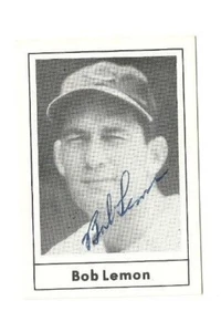 Bob Lemon 1978 Grand Slam autographed auto signed card Indians - Picture 1 of 1
