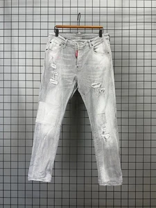 Dsquared2 distressed men's jeans size 48 Duties Paid (USA) - Picture 1 of 14