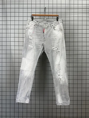 Dsquared2 distressed men's jeans size 48 Duties Paid (USA) - Image 1 of 4
