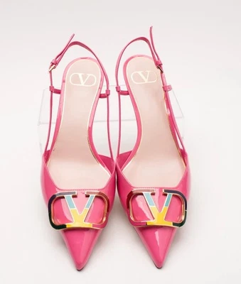 VALENTINO GARAVANI Tacones Cordones EU39.5 V-Logo LEER DESCRIPCIÓN Foto 1 de 4