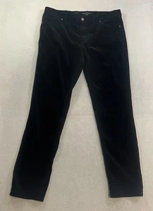 Pantalone uomo Michael Kors sartoriale 5 tasche velluto a coste elasticizzato taglia 38x32 nero - Foto 1 di 11
