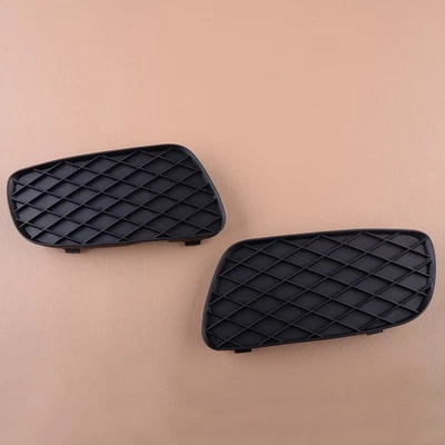 Front 2x Side Plate Bumper Fog Light Cover Fit For Smart Fortwo 451 07-2014 - Imagem 1 de 4