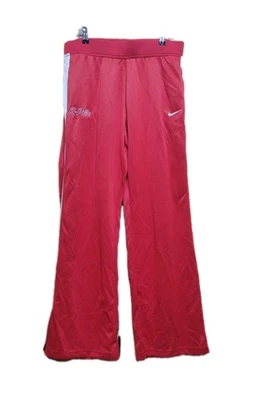 Nike Dri Fit R-PHILS MiLB Sport TRACK PANTS Retro Red Mens Large - Image 1 of 4