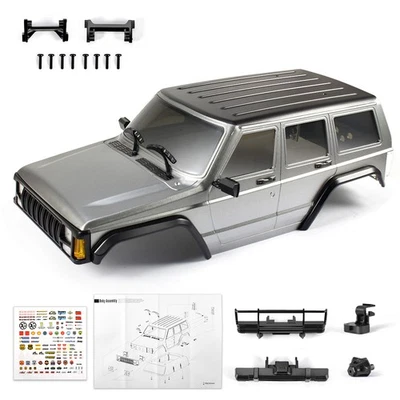 AUSTAR 1:18 Jeep RC Car Shell Off-Road Crawler Car Body for 1/18 Jeep Pickup - Image 1 of 4
