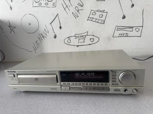 Technics SL-P477A Compact Disc CD Player HiFi ¡En raro color plata! ¡Probado! - Imagen 1 de 9