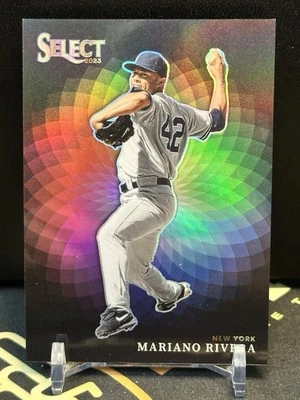 Rueda de color Panini Select Mariano Rivera 2023 estuche SSP Hit #CW4 Foto 1 de 2