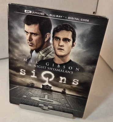 Signs (4K+Blu-ray) Collector SLIPCOVER-NEW (Sealed)-Box Shipping with Tracking - Image 1 of 4