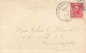 Minnesota Detroit City 1905 dúplex 1871-1906. - Imagen 1 de 1