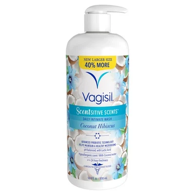 Vagisil Lavado Femenino para Higiene de Áreas Íntimas, Aromas Aromatizantes, Balance de pH... Foto 1 de 4