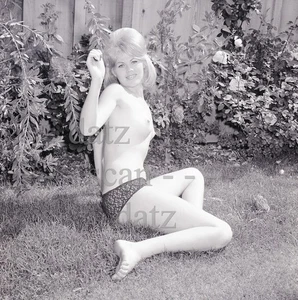 Negativo Vogel anni '60-sexy ragazza pinup bionda nuda Becky Russell-formaggio v307705 - Foto 1 di 1