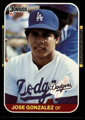 1987 Donruss #525 Jose Gonzalez - Image 1 of 2