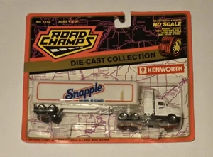 Road Champs Kenworth Semi Truck, Snapple HO Scale Vintage 1994 - Picture 1 of 2