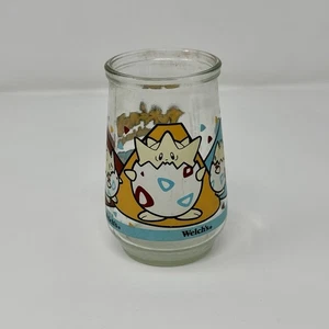 Vintage Pokémon #9 Togepi 1999 Collectible Welch's Glass Jelly Jar - Picture 1 of 7