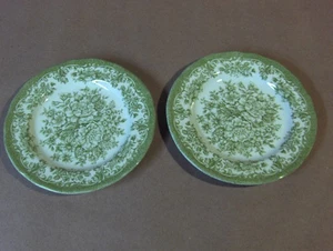 Green Royal Staffordshire Avondale Ironstone J & G Meakin/ Salad/Dessert plate - Picture 1 of 4