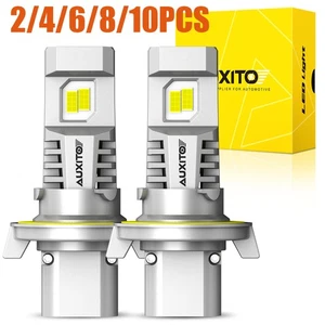 High&Low Beam Super Bright White M6 H13 LED Headlight KIT Combo Bulbs 6500K2-10x - Picture 1 of 12