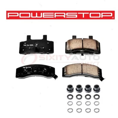 PowerStop Front Disc Brake Pad & Hardware Kit for 1996-2002 GMC Savana 3500 mz - Imagem 1 de 4