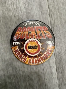 Vintage 1994 Houston Rockets NBA World Championship Pin Memorabilia Basketball - Bild 1 von 3