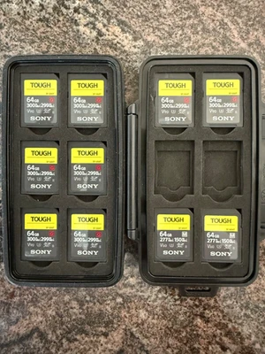 Sony Tough G-Series 64GB SDXC UHS-II Memory SD Card Mint - Image 1 of 3