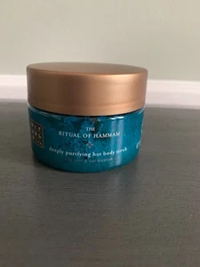 THE RITUAL OF HAMMAM DEEPLY PURIFYING HOT BODY SCRUB 125G SEA SALT & EUCALYPTUS - Picture 1 of 2