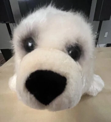 Peluche polar Arctic Seal Gemini Jacque Cousteau Explorations muy raro 2004 #Z1 Foto 1 de 4