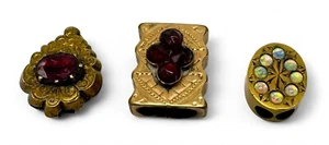 3 Antique Victorian 10K Charms - Picture 1 of 3