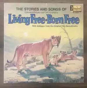 The Stories And Songs Of Living Free Born Free - LP/Vinyl - DISNEYLAND - ST-3803 - Picture 1 of 12