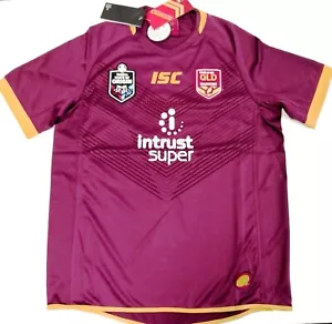 QUEENSLAND MAROONS STATE OF ORIGIN JERSEY MENS SIZE LARGE JUMPER - Picture 1 of 3