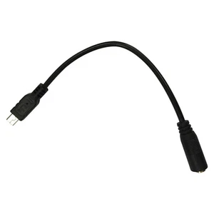 Andoer Mini USB to 3.5mm Mic Microphone Adapter Cable Cord for Gopro  X3Z9 - Picture 1 of 2