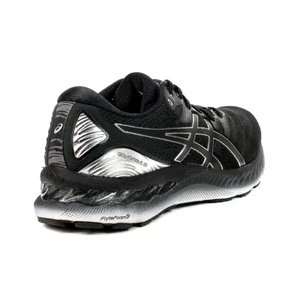 8.5~ASICS Men's Gel-Nimbus 23 Platinum Black Silver Shoes 1011B156-001 SIZE 8.5 - Picture 1 of 17