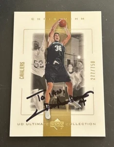 Chris Mihm 2000 Upper Deck Ultimate Collection /750 Signed Autograph AUTO RC TTM - Picture 1 of 3