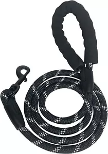 Beastron 5FT Heavy Duty Dog Leash with Comfortable Padded and Reflective Handle - Picture 1 of 7