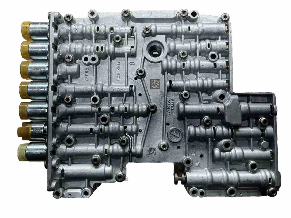 6R80 Valve Body with solenoids, rebuilt and tested, 2015-2017, non start/stop - Image 1 of 2