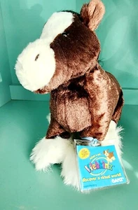 NWT GANZ Webkinz Plush Toy CLYDESDALE HORSE HM 139 w/ Sealed Code Tag - Picture 1 of 4