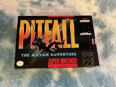 BOX ONLY PITFALL THE MAYAN ADVENTURE BOX ONLY AUTHENTIC - Image 1 of 4