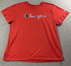 T-shirt Champion Spell Out rossa taglia L  - Foto 1 di 4