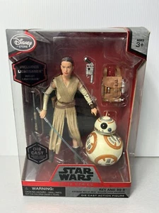 Star Wars Elite Series Die Cast Action figure 7.5" - REY & BB-8 - Authentic - Picture 1 of 8