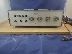 VINTAGE AMPEX Tube Stereo Preamplifier HI-FI PRE-AMP CONTROL CENTER SUNNYVALE CA - Picture 1 of 8