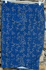Damen Rip Rock Hawaii Länge 3 verstellbar blau Blumen Wickelrock Schwimmen Größe SM - Bild 1 von 6