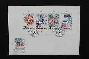 SC14 SWEDEN 1986 FDC Stockholmia 86 - stamp collecting from booklet - Picture 1 of 2
