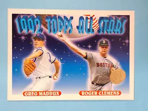 Topps Rockies 1993 inauguración Greg Maddux Roger Clemens #409 ⚾ - Imagen 1 de 2