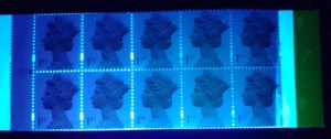 GB 2000 SG HD52 10x 1st sg2124dEa Booklet Error Partial Phosphor Missing Weggelassen - Bild 1 von 4