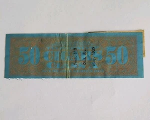 Rjksyamps US Revenue Tax Stamp 50 Cigars Used Series 109, 1938 - Picture 1 of 5