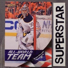 RYAN MILLER 2011-12 Upper Deck All World Team #AW28 Buffalo Sabres