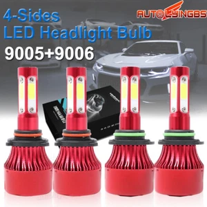LED Headlight 9005 9006 FIT For Toyota Corolla 2001-2013 High&Low Beam Combo KIT - Picture 1 of 12