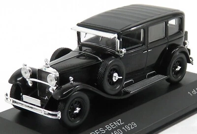 MERCEDES 460 W08 NURBURG 1929 NERO WHITEBOX WB296 1/43 1000 PCS BENZ TYP - Immagine 1 di 4