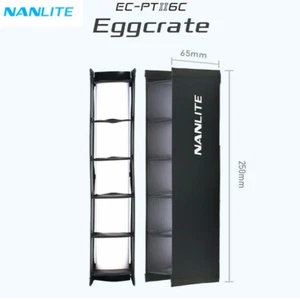 NANLITE Pavotube 6C II Led video light Eggcrate Grid honycomb Softbox EGG CRATE - Picture 1 of 4