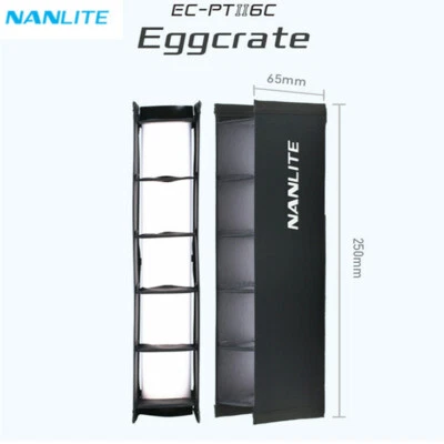 NANLITE Pavotube 6C II Led video light Eggcrate Grid honycomb Softbox EGG CRATE - Image 1 of 4